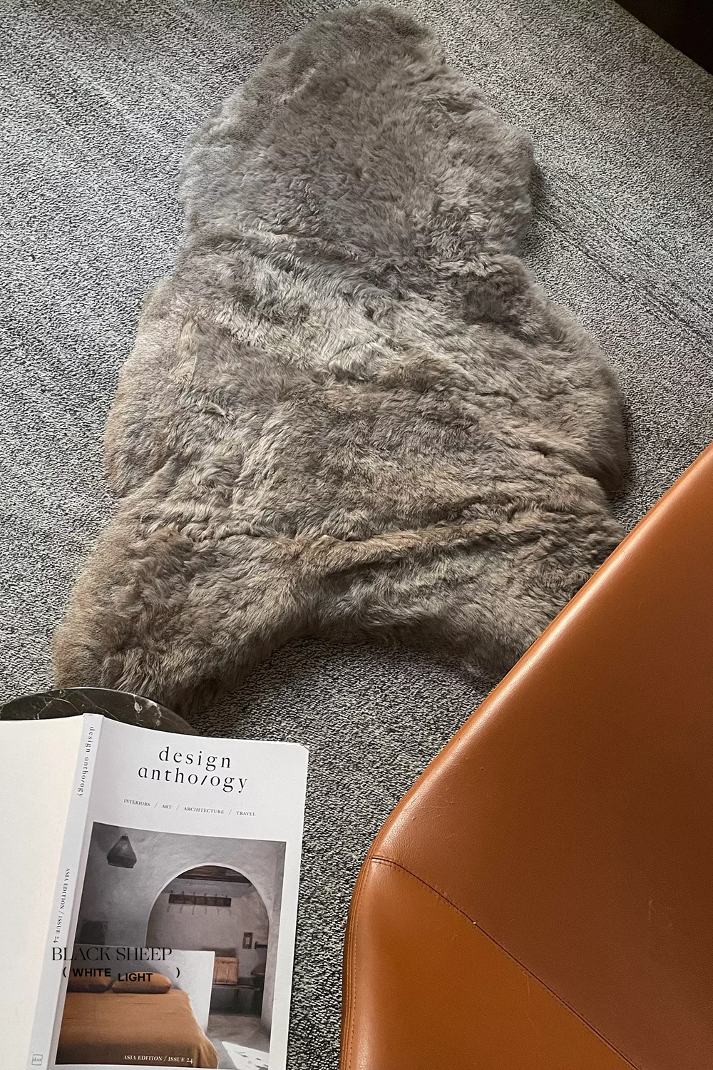 Shorn Taupe Icelandic Sheepskin