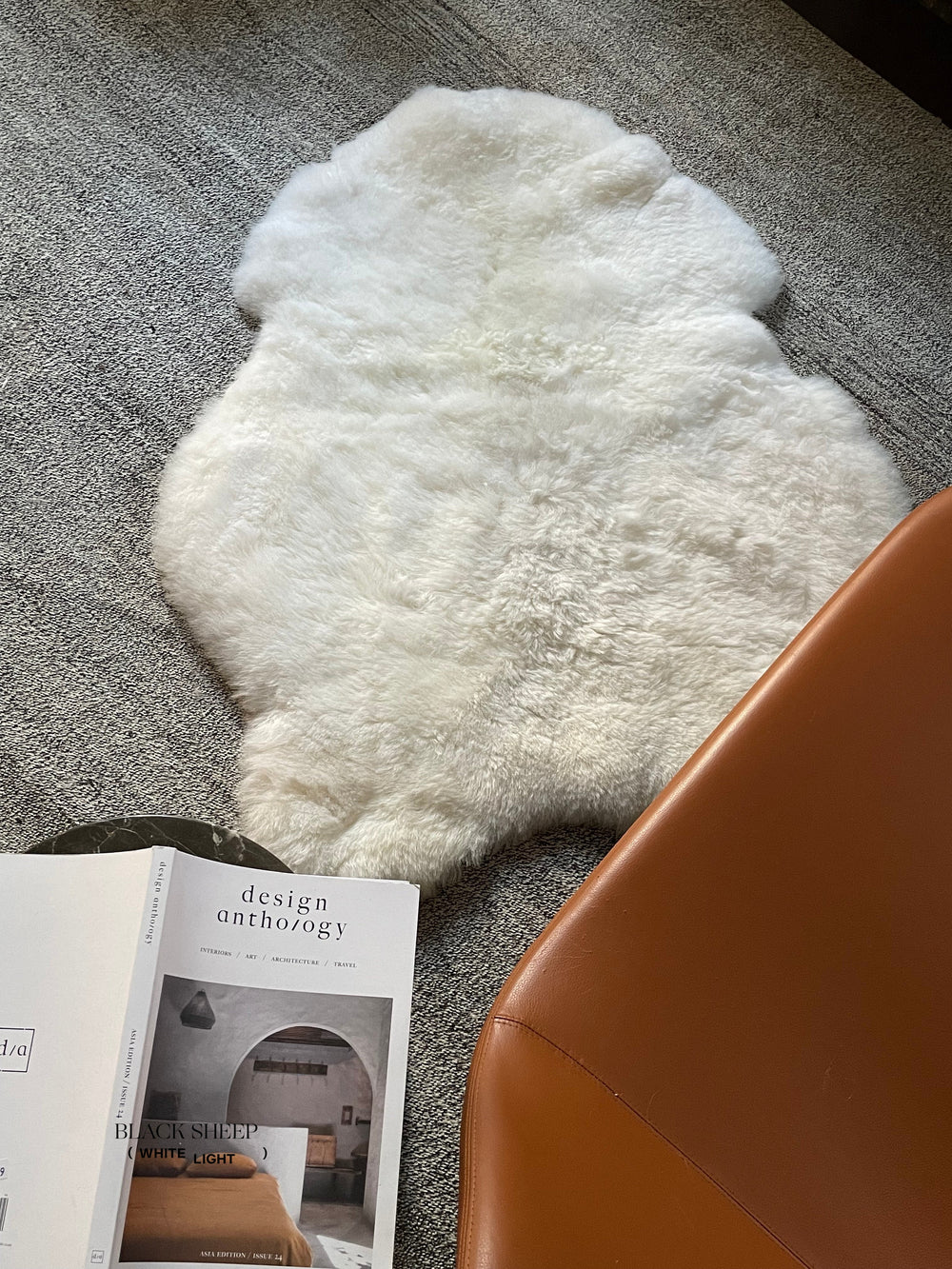 Shorn White Icelandic Sheepskin EX-STOCK Canada