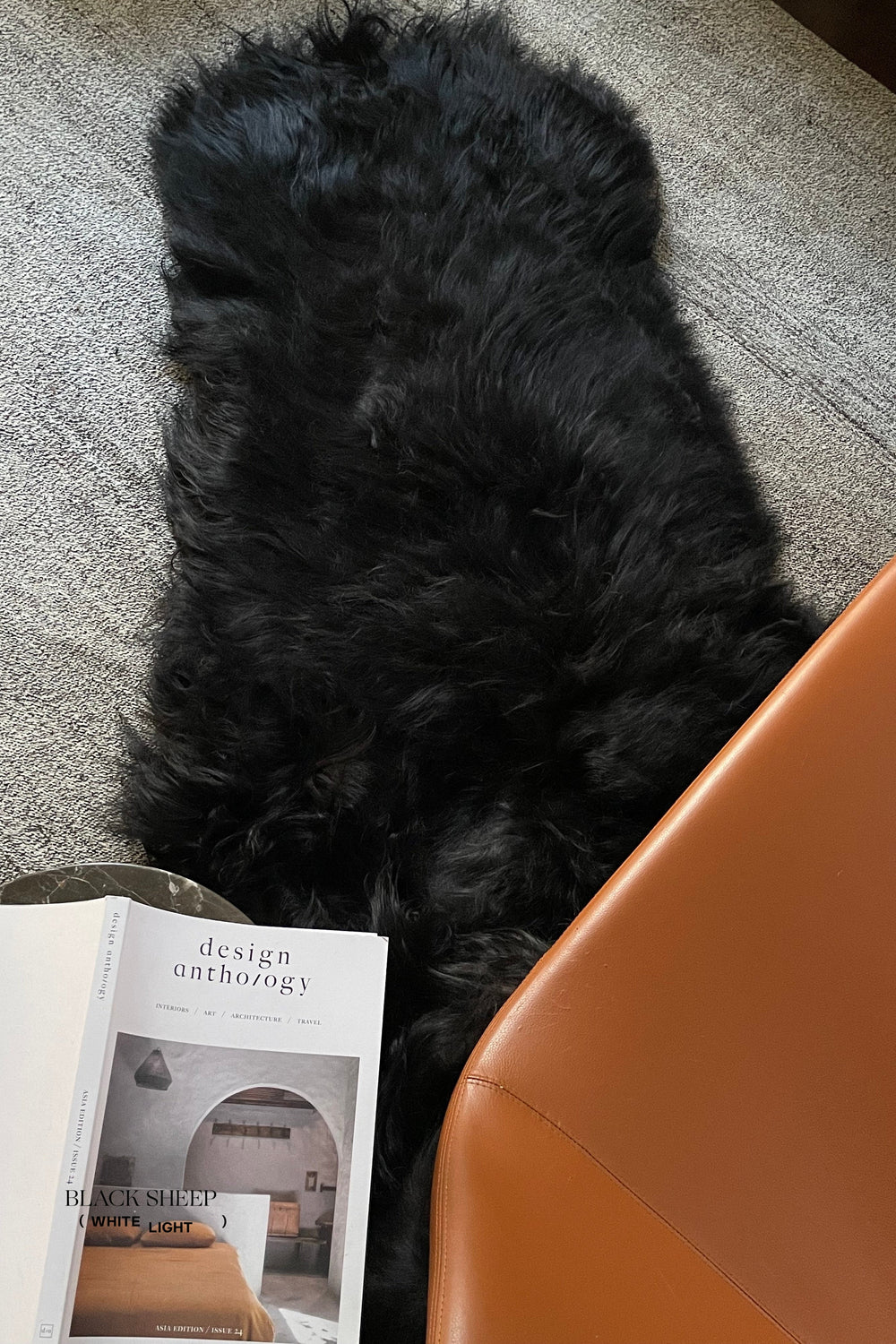Black Double Icelandic Sheepskin
