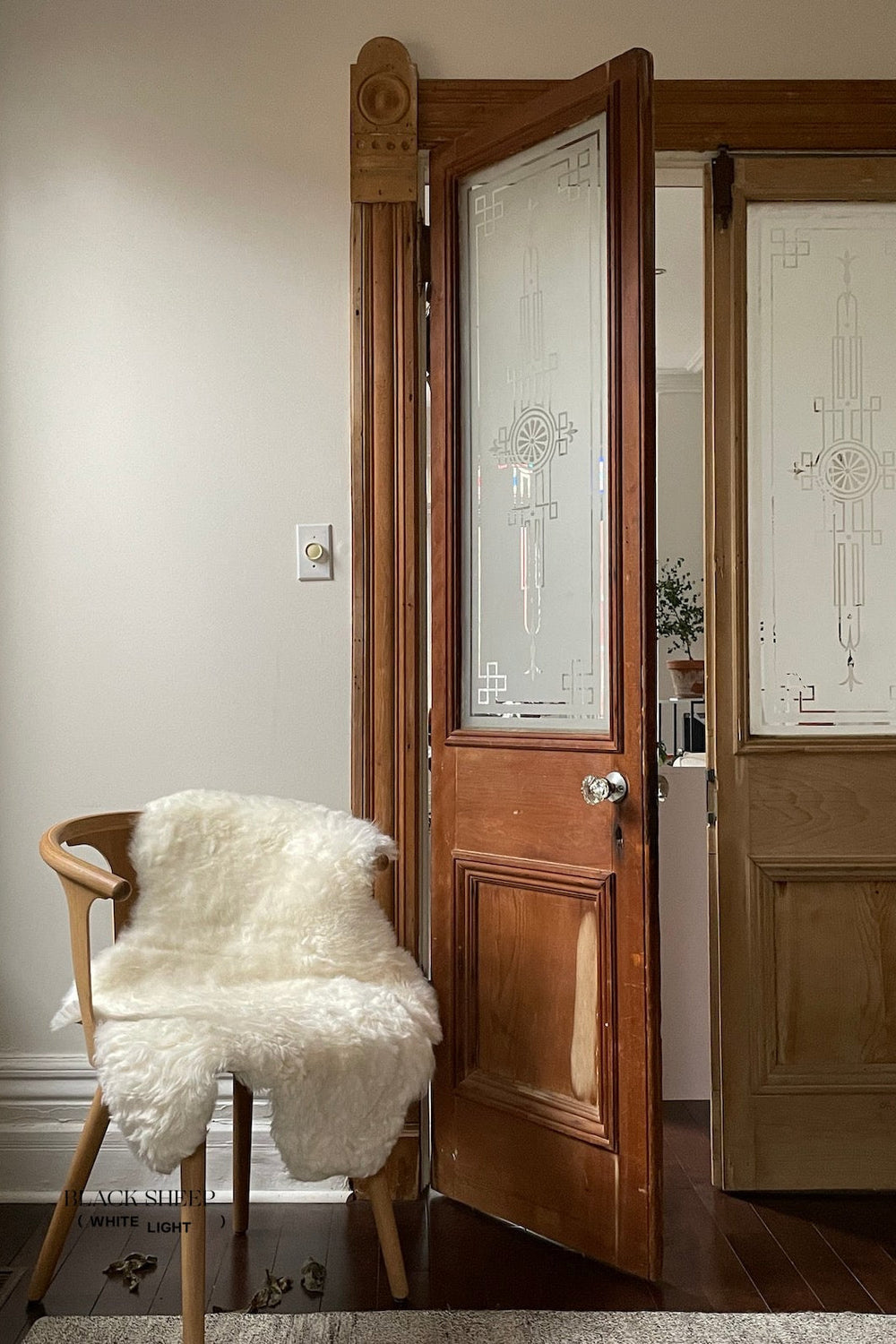 Shorn White Icelandic Sheepskin