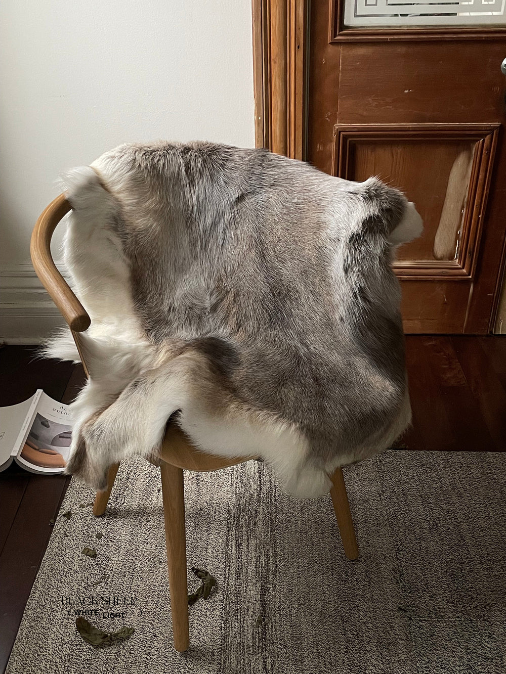 Light Sami Reindeer Hide EX-STOCK Canada