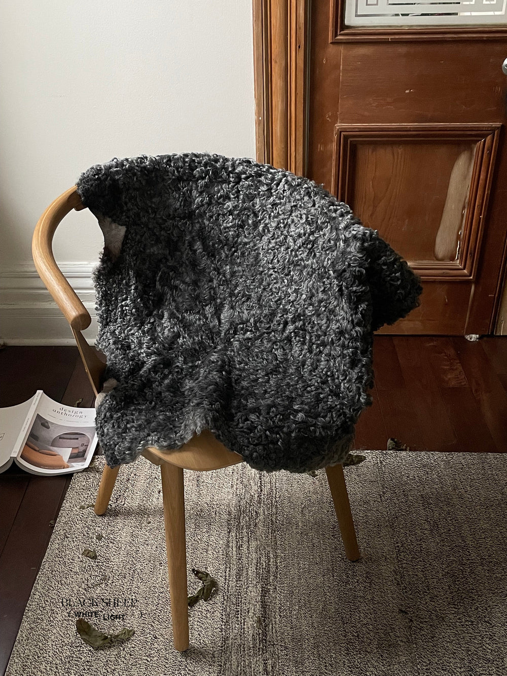 Grey Medium Wool Gotland Sheepskin EX-STOCK Canada