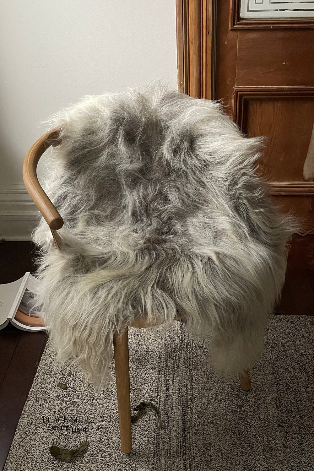 Natural Light Grey Icelandic Sheepskin