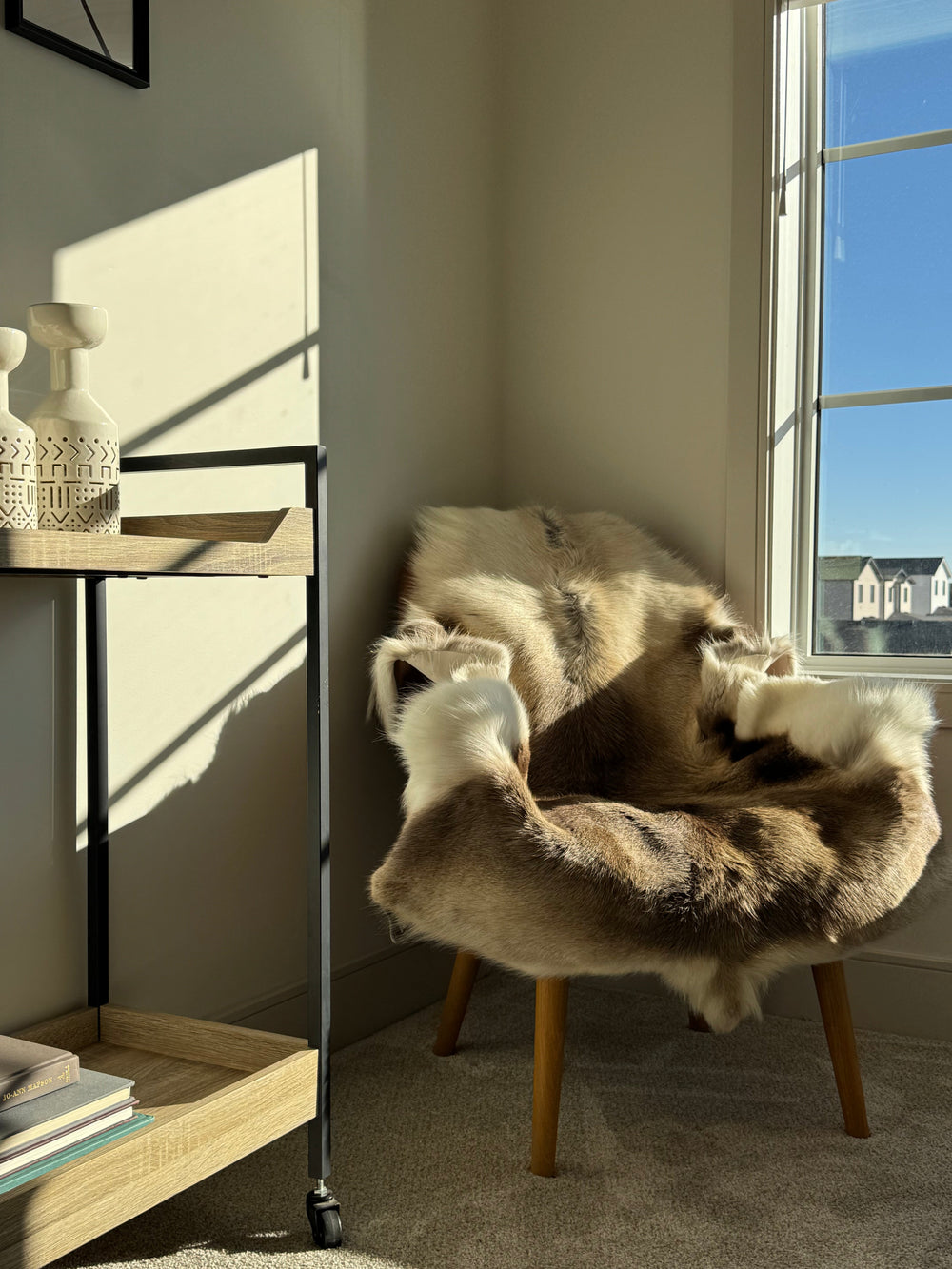 Light Sami Reindeer Hide EX-STOCK Canada