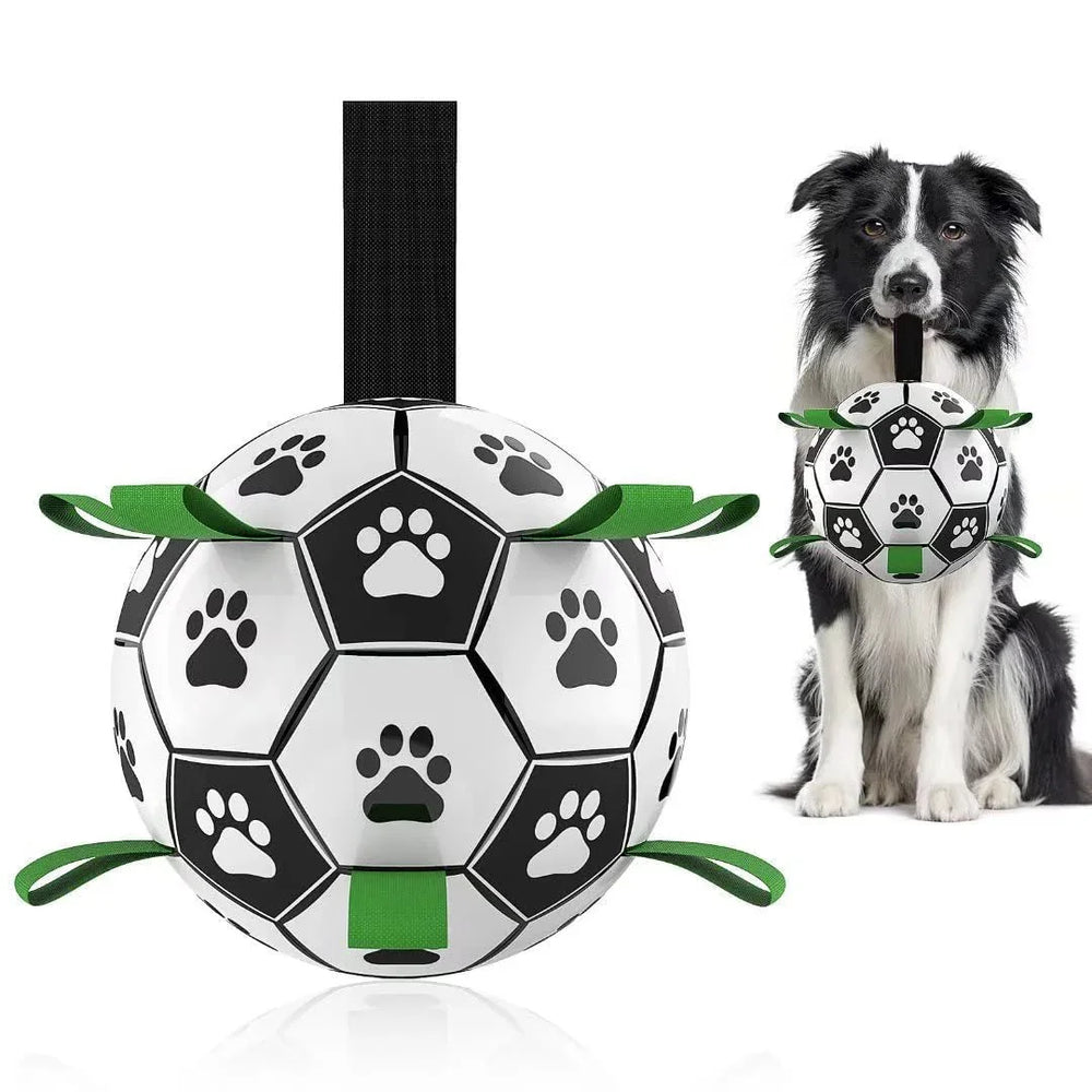 Interactive Dog Football Toy Soccer Ball Inflated Training Toy For Dogs Outdoor Border Collie Balls For Large Dogs Pet Supplies EX-STOCK Canada