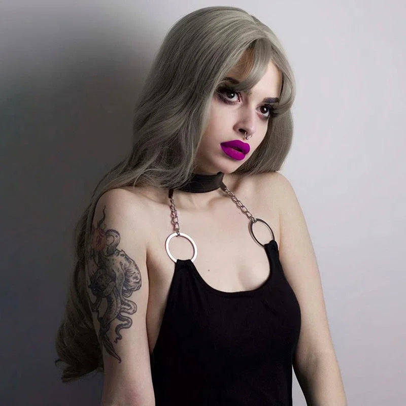 Eisenringe Reißverschluss Hängehals sexy Neckholder-BodyEX-STOCK Canada