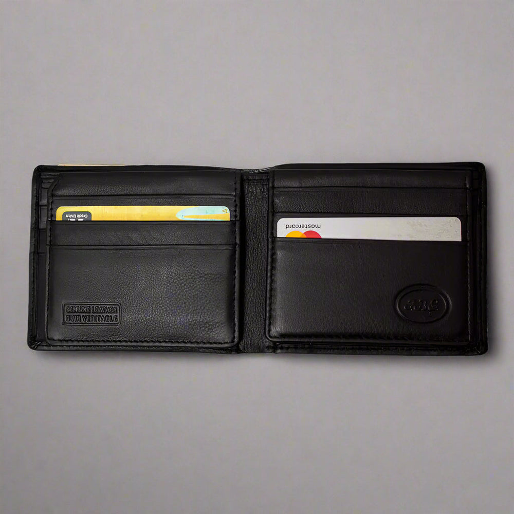 محفظة جلدية رجالية من JBG International قابلة للطي ومزودة بحماية RFIDEX-STOCK Canada