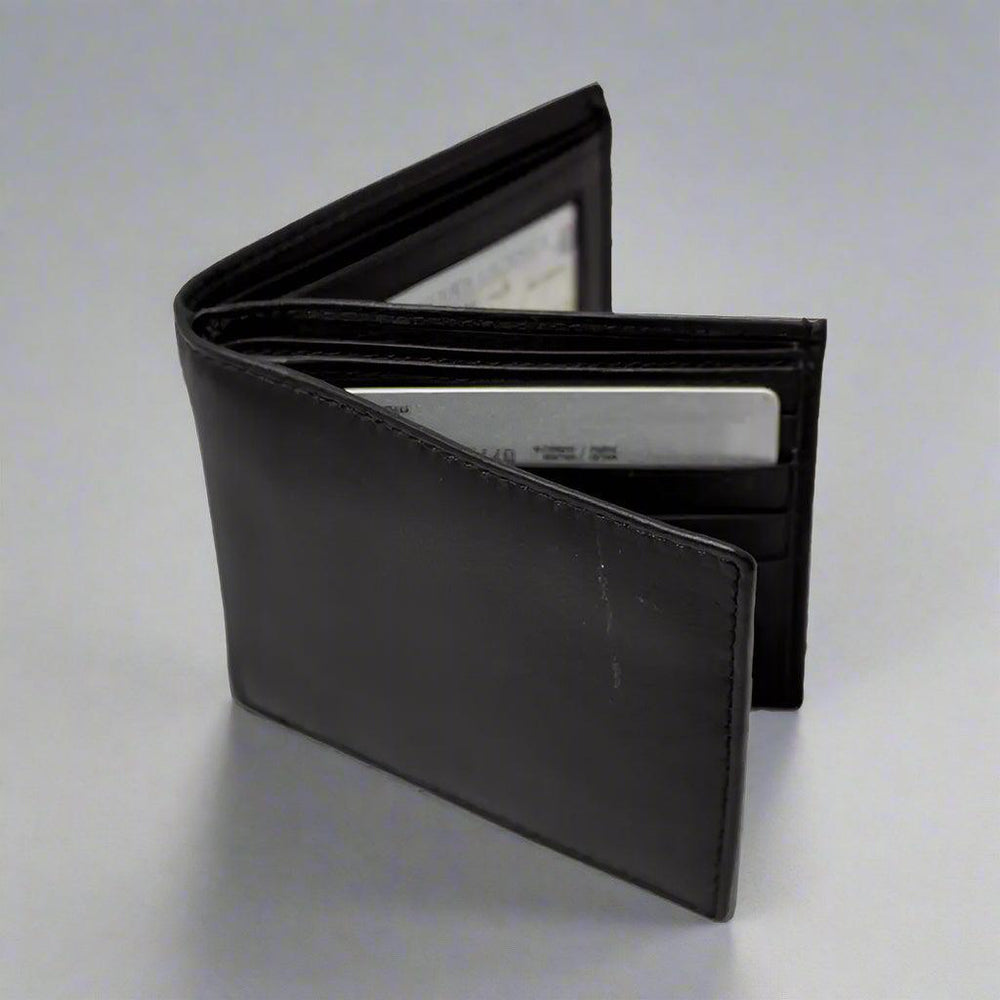 JBG International Men's Center Wing Bifold Leather RFID Wallet EX-STOCK Canada