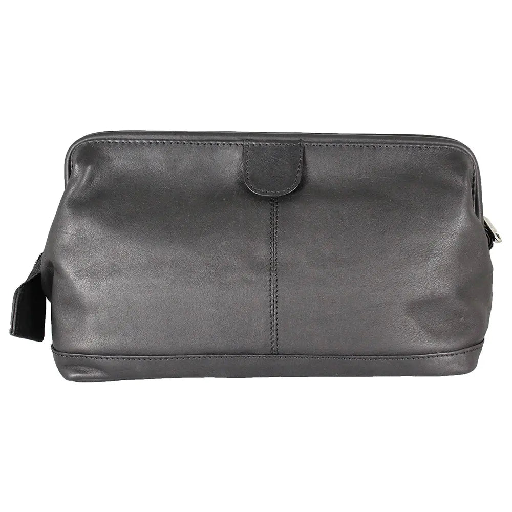 JBG International Structured Leather Toiletry Bag EX-STOCK Canada