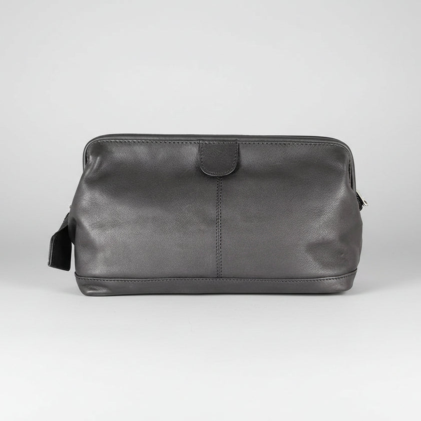 JBG International Strukturierte Leder-Kosmetiktasche | EX-STOCK Canada