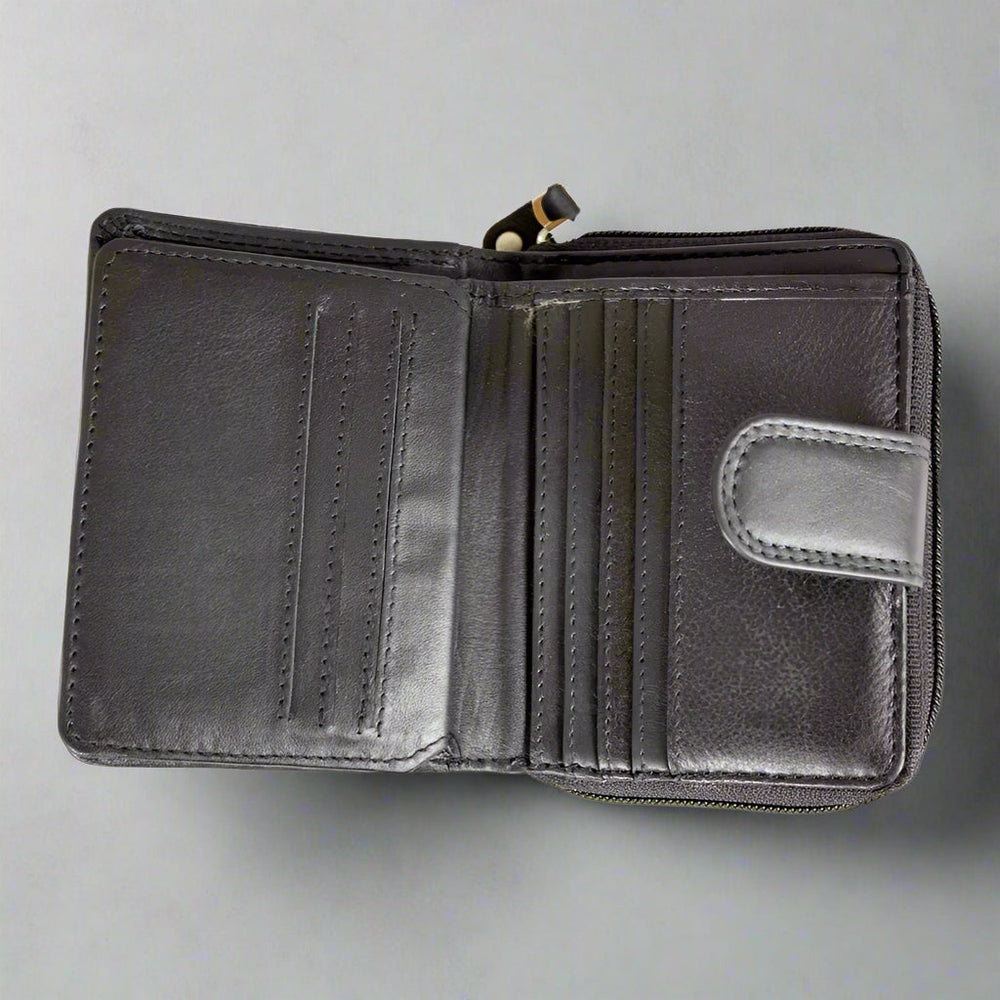 JBG International Women's Small RFID Leather Wallet EX-STOCK Canada