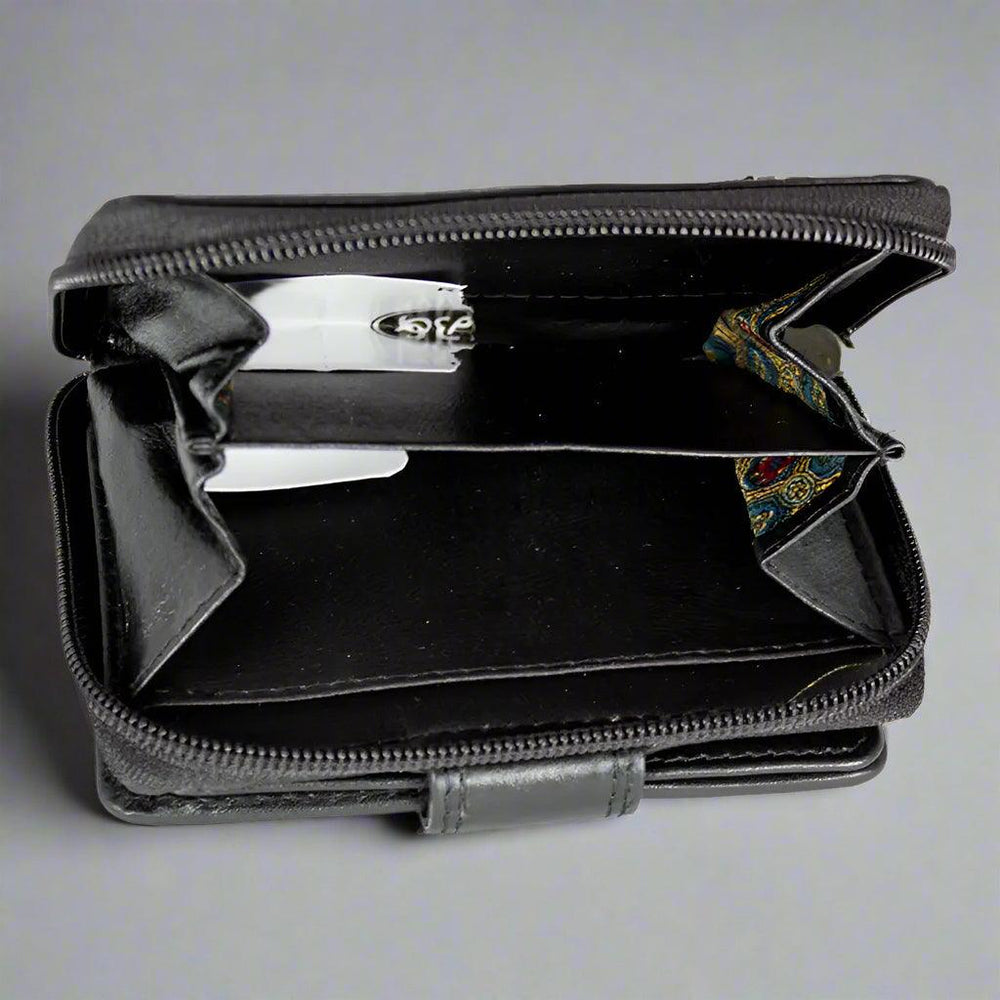 Petit portefeuille en cuir RFID pour femmes JBG InternationalEX-STOCK Canada