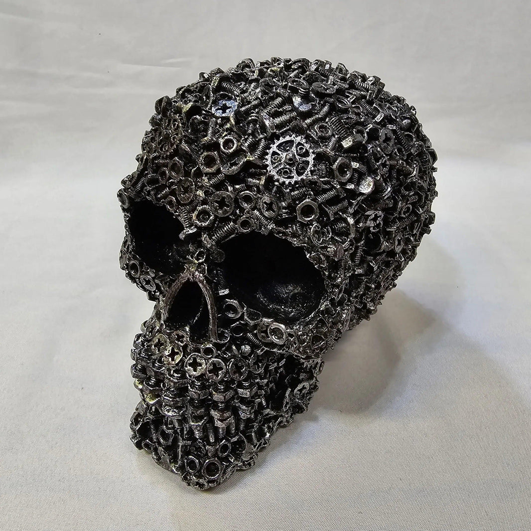 Figura de calavera de mecánico de chatarreríaEX-STOCK Canada