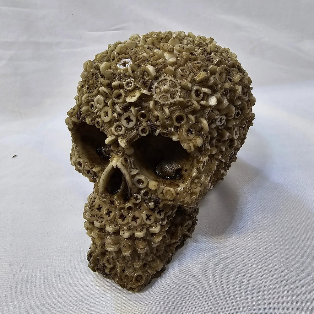 Figura de calavera de mecánico de chatarreríaEX-STOCK Canada