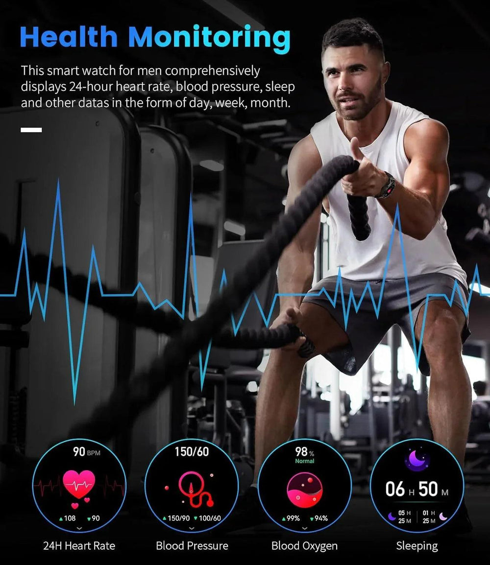 Orologio Smart Bluetooth K52 con Chiamata e Standby Ultra LungoEX-STOCK Canada