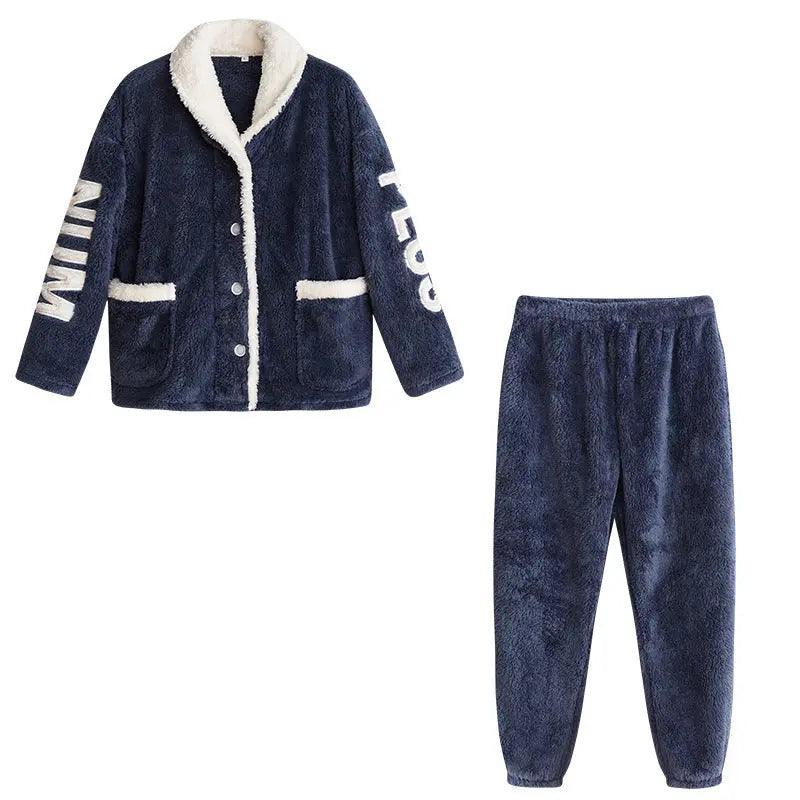Keep Warm Coral Velvet Pajamas For Women - EX-STOCK Canada