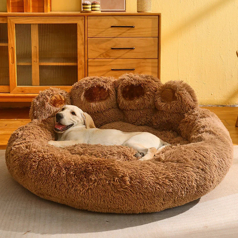 Kennel Warm Medium Large Dog Corgi Golden Retriever Bed Fleece-lined Sofa Mattress EX-STOCK Canada
