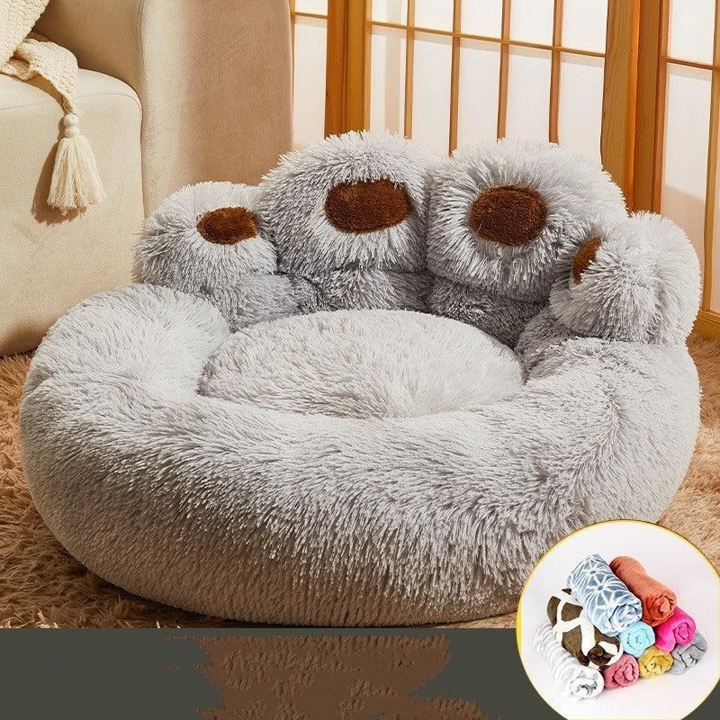 Kennel Warm Medium Large Dog Corgi Golden Retriever Bed Fleece-lined Sofa Mattress EX-STOCK Canada