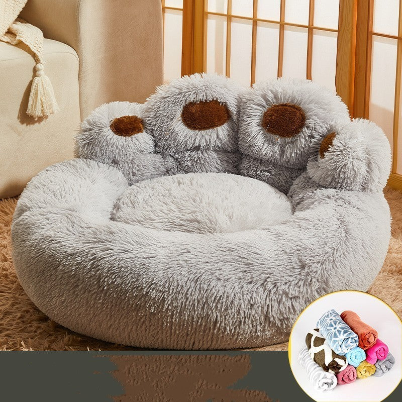 Kennel Warm Medium Large Dog Corgi Golden Retriever Bed Fleece-lined Sofa Mattress EX-STOCK Canada