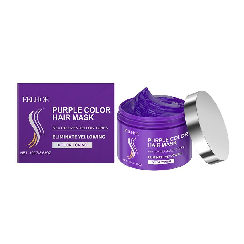 Mascarilla para el Cabello Púrpura con KeratinaEX-STOCK Canada