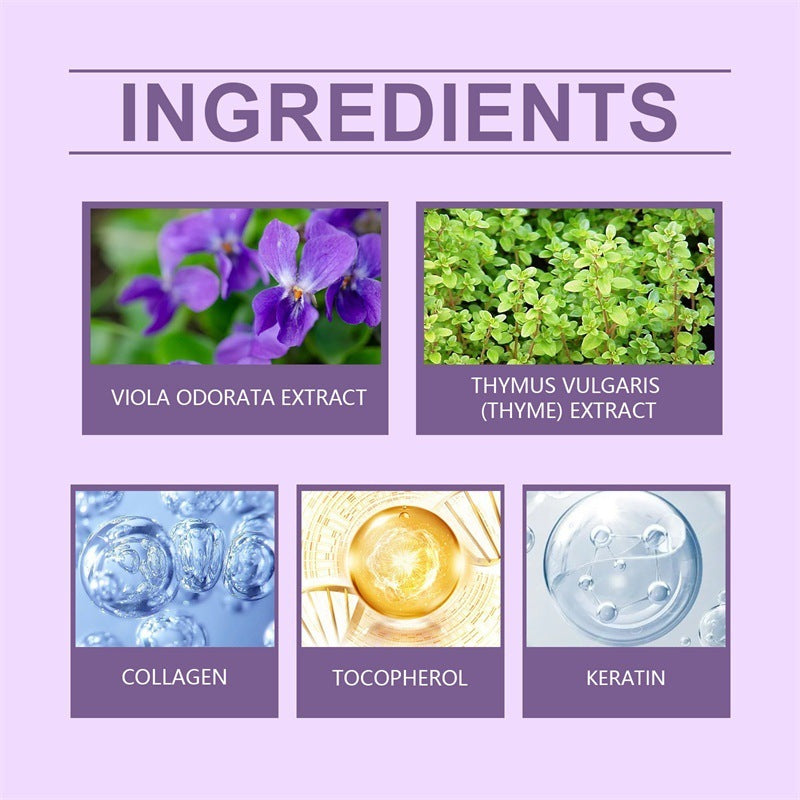 Mascarilla para el Cabello Púrpura con KeratinaEX-STOCK Canada