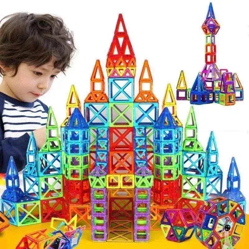Kids' Magnetic Building Blocks DIY Magnet Toys - Construction Set Gifts - EX-STOCK Canada
