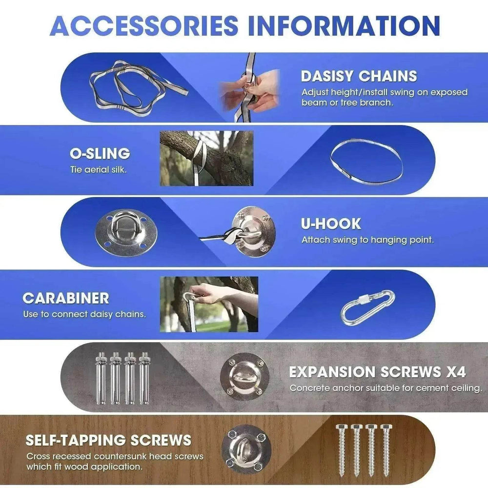 Kids' Therapy Swing: Hardware Incl. Sensory Cuddle Hammock - Autism Support - EX-STOCK Canada