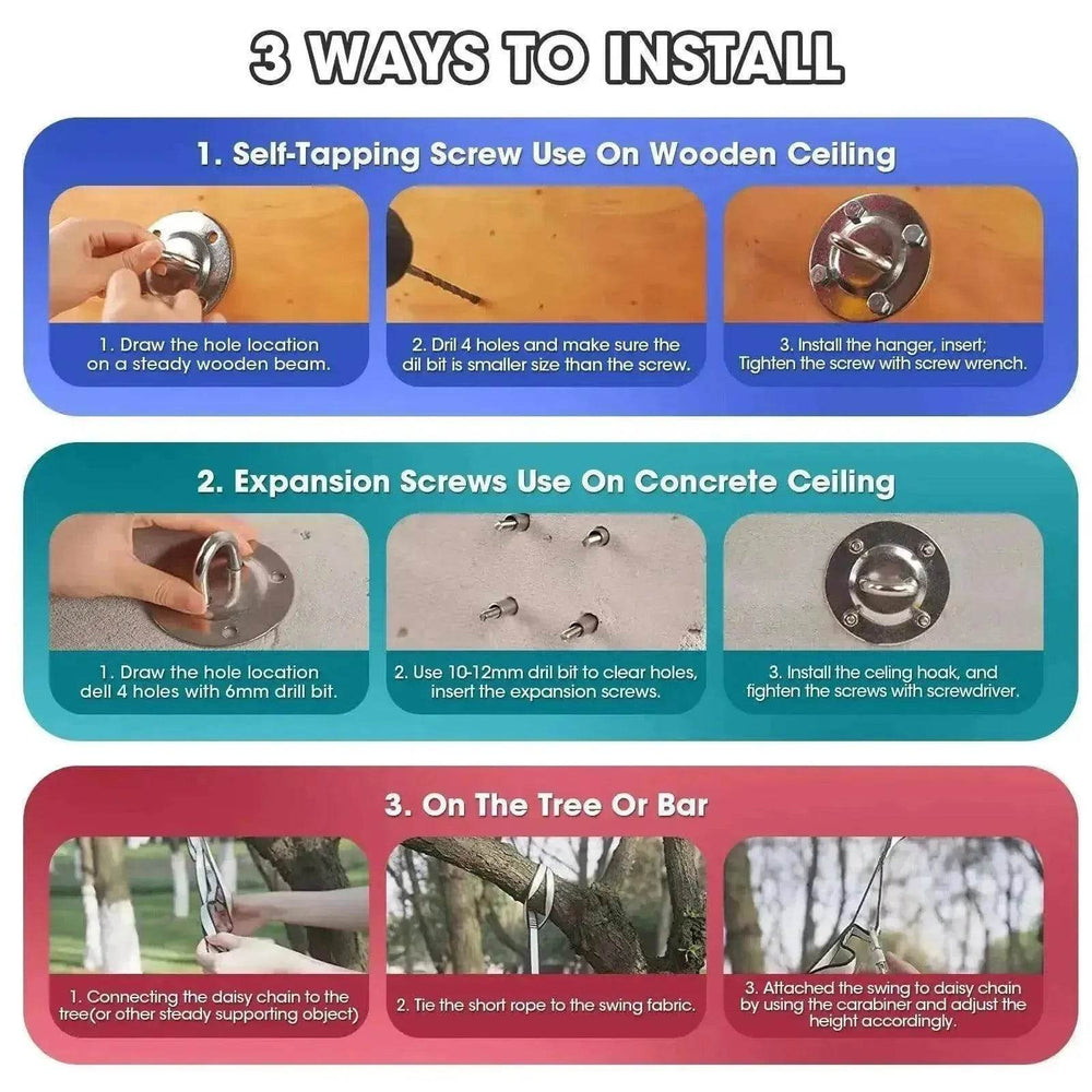 Kids' Therapy Swing: Hardware Incl. Sensory Cuddle Hammock - Autism Support - EX-STOCK Canada