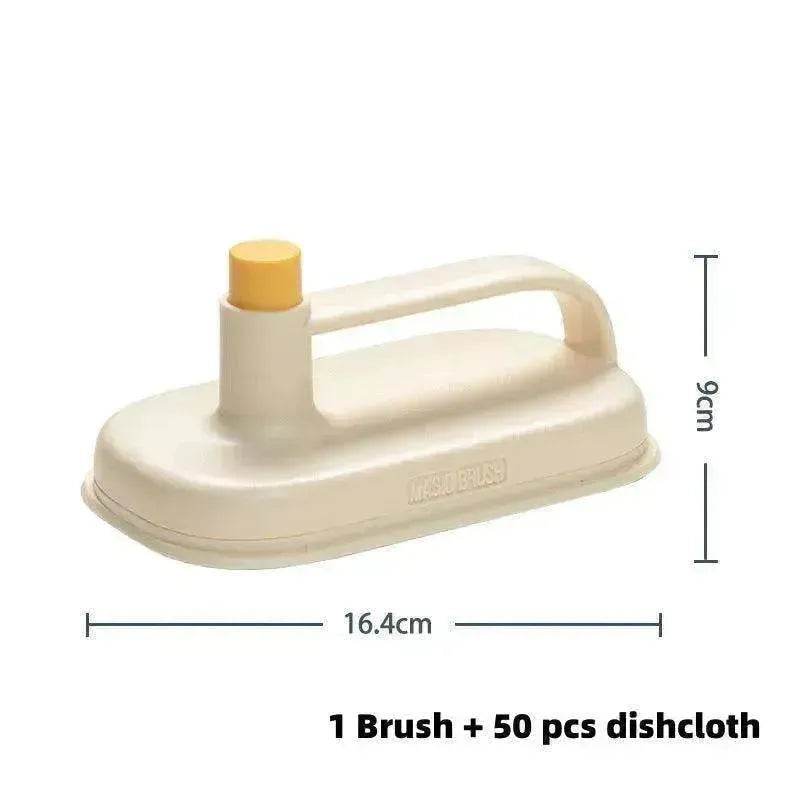 Kitchen Bath Toilet Clean Brush Glass Wall Bath Handle Rag Ceramic Window Slot Clean Brush Kitchen Gadgets - EX-STOCK Canada