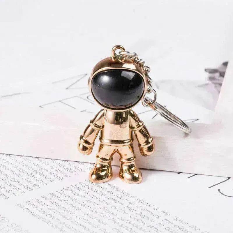 Korean Hip Hop Fashion Cross Spaceman Necklace Keychain - EX-STOCK Canada