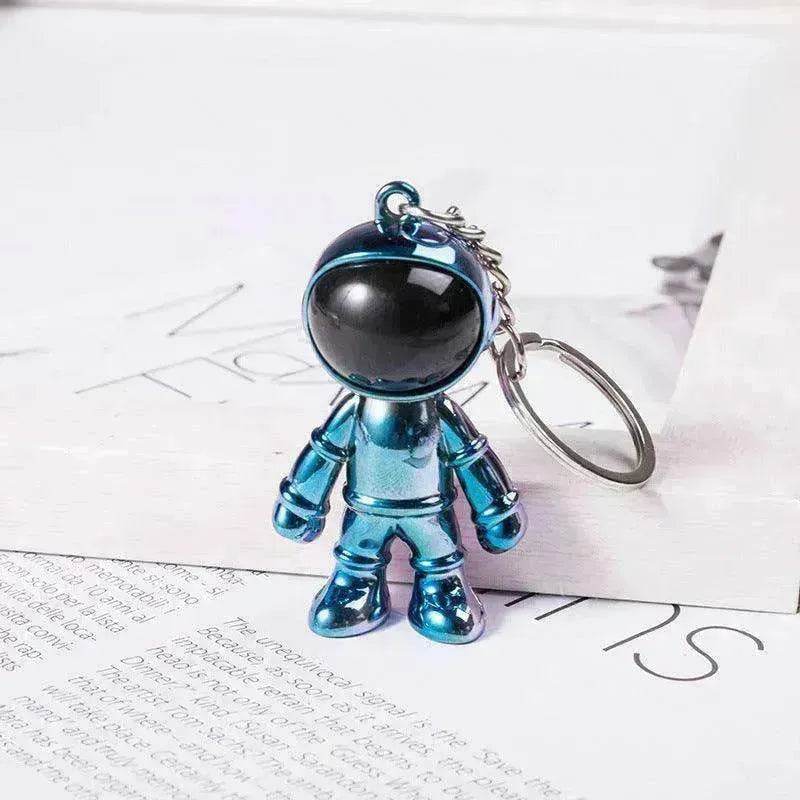 Korean Hip Hop Fashion Cross Spaceman Necklace Keychain - EX-STOCK Canada