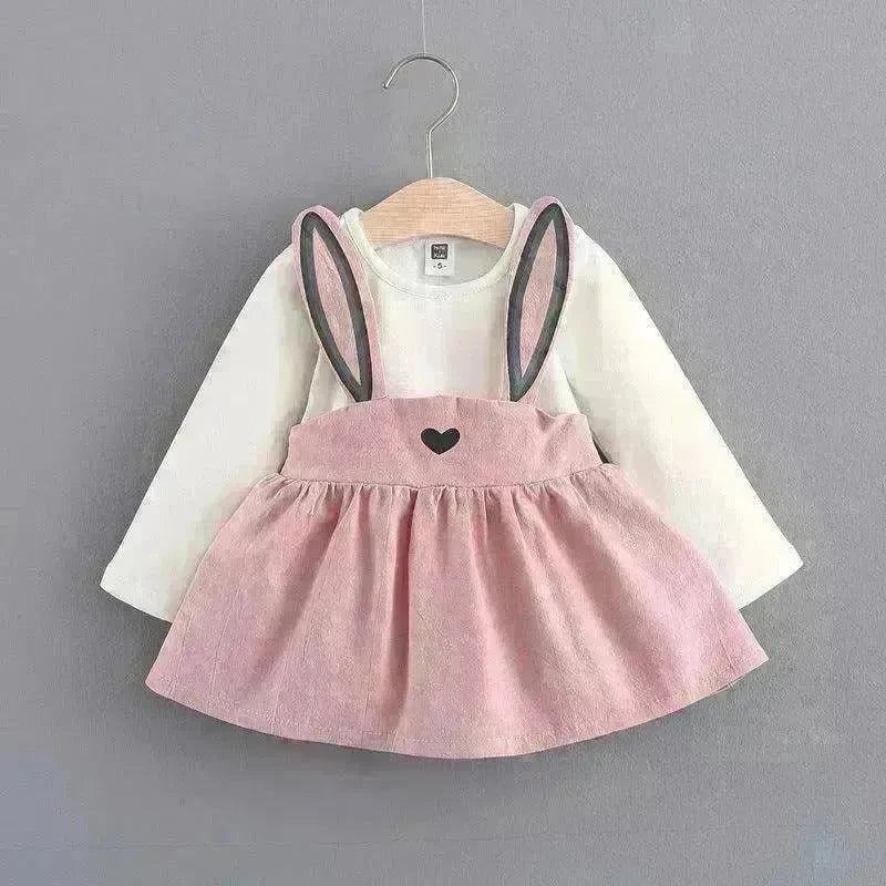 Korean girls' rabbit dress, baby princess dress 916 - EX-STOCK CANADA