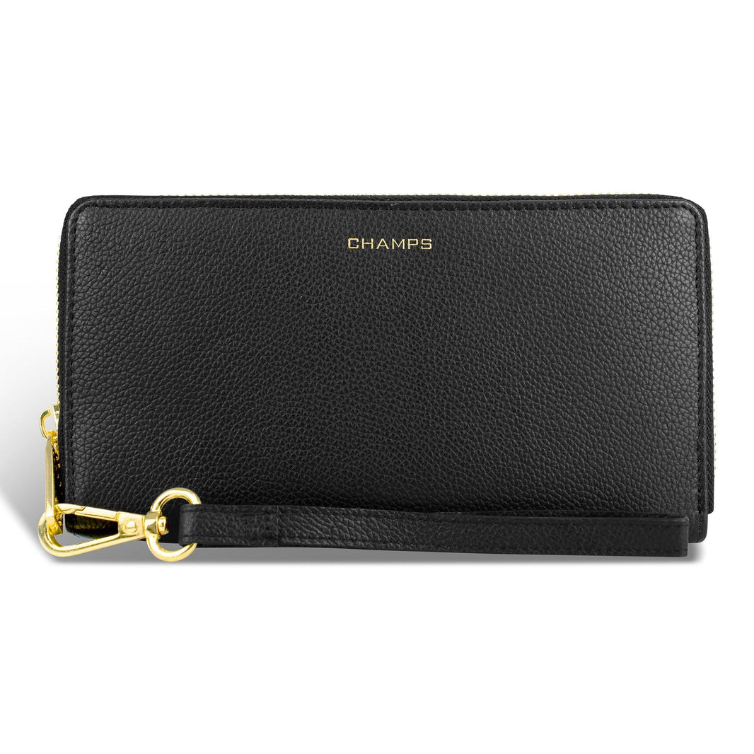 Gala / Leder Reißverschluss-Clutch GeldbörseEX-STOCK Canada
