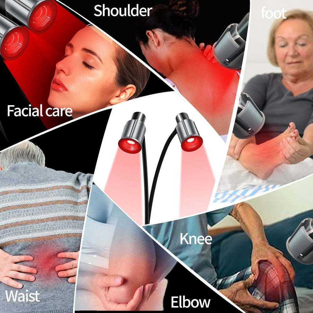 Lámpara de Belleza de Doble Cabezal con Terapia de Luz Infrarroja LEDEX-STOCK Canada
