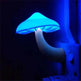 LED Mushroom Night Light Wall Lamp EU US Socket Plug - EX-STOCK Canada