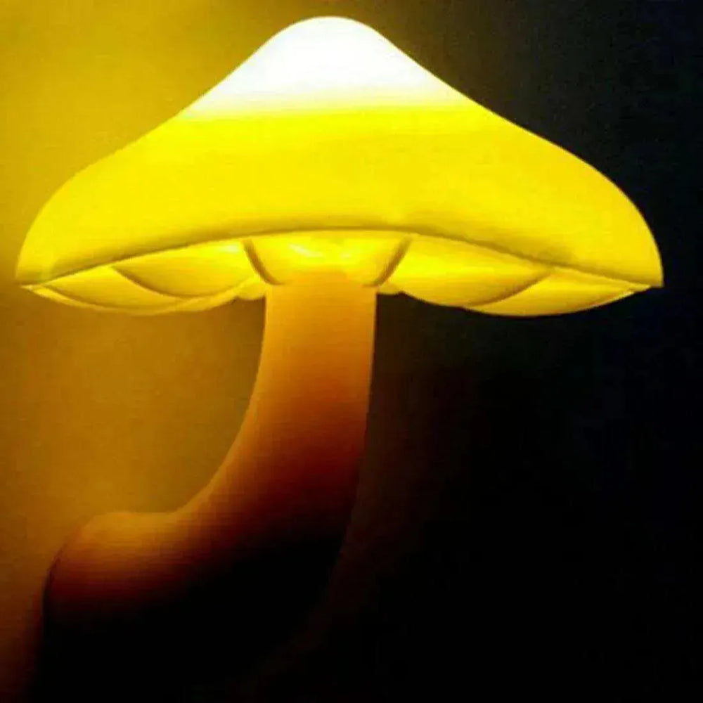 Lámpara de pared nocturna LED en forma de seta Enchufe UE/US - EX-STOCK CANADA