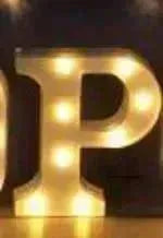 LED Night Light A-Z 0-9 Battery Lamp Wedding Party Decor - EX-STOCK CANADA