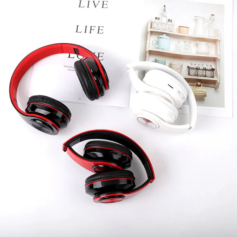 Auriculares Inalámbricos Bluetooth LED Auriculares para Gaming Auriculares Deportivos con Soporte para Tarjeta TF Luces de Respiración ColoridasEX-STOCK Canada