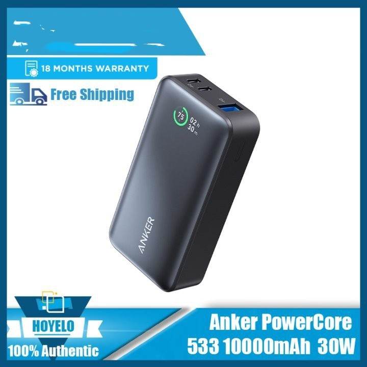 Anker Power Bank - Core Large Capacity Mobile Phone Fast Charging Power Bank 30W 9800mAh - EX-STOCK Canada