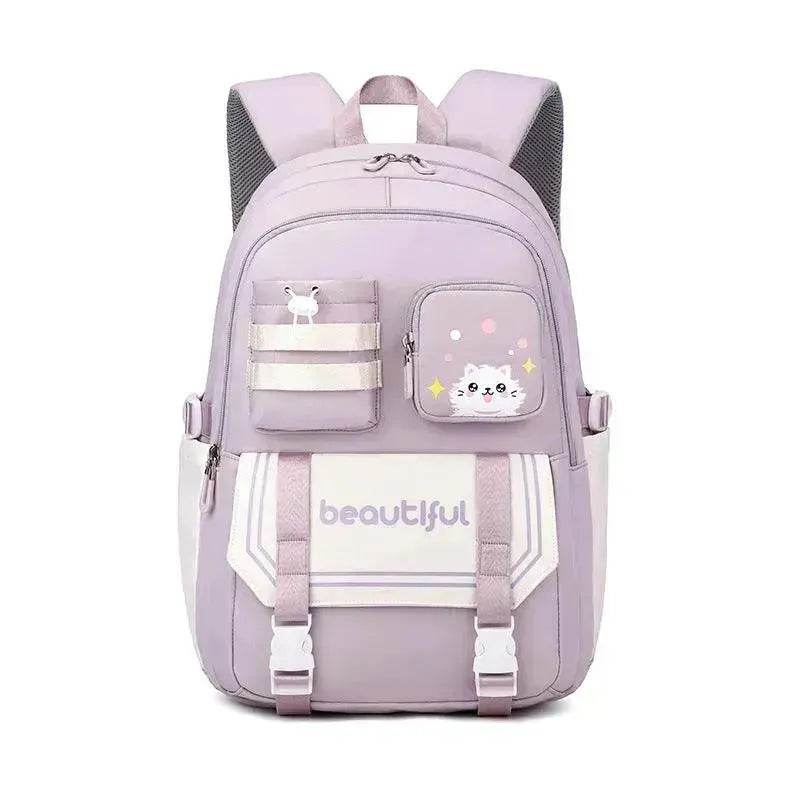 Cartable de grande capacité pour filles d'école primaire mignon - EX-STOCK Canada
