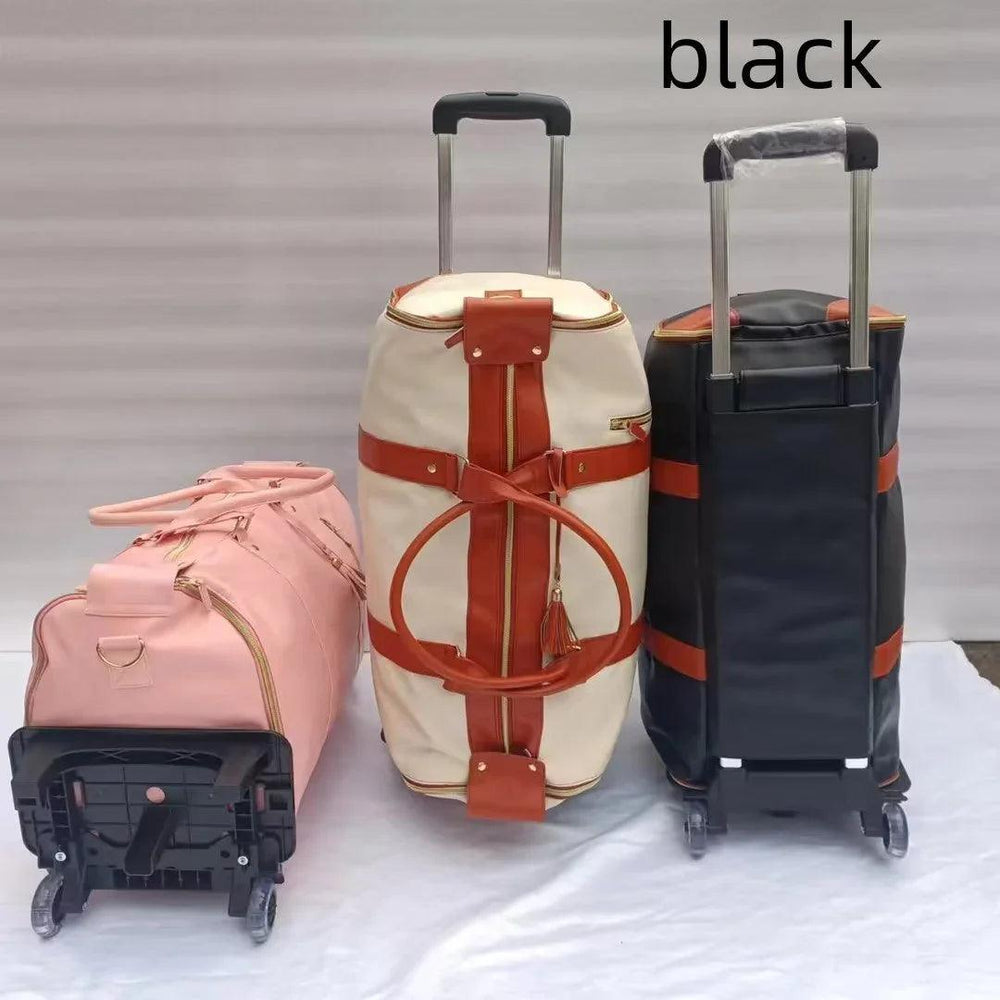 Large Capacity Trolley Travel Bag, Portable Folding Fitness Bag EX-STOCK Canada