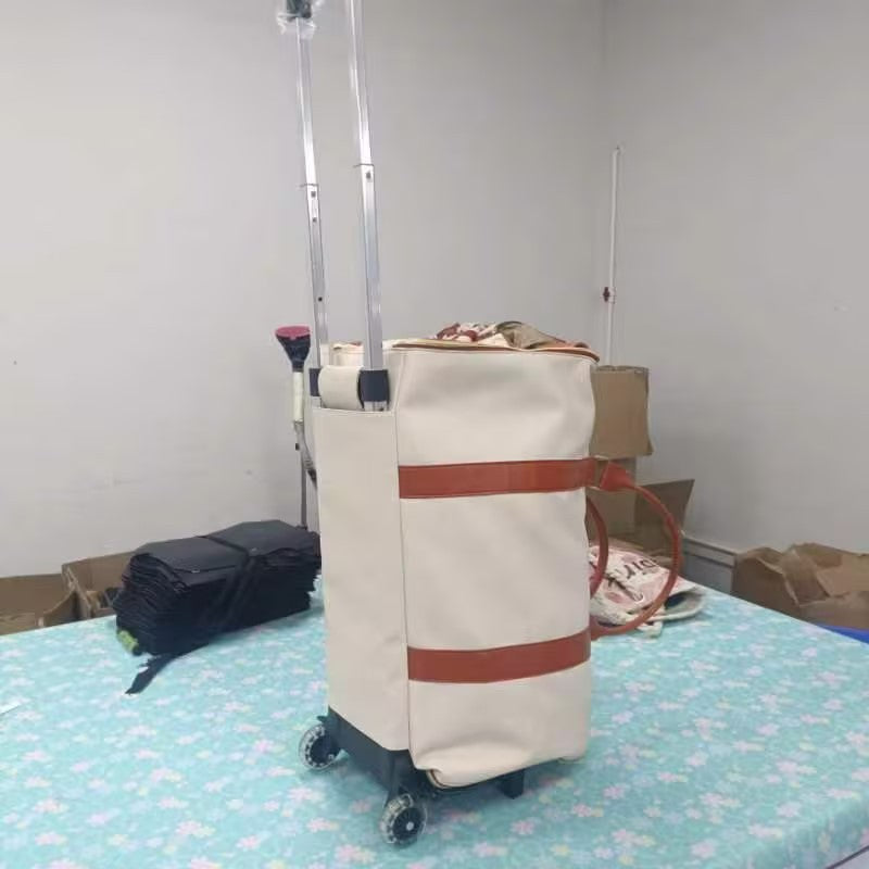 Large Capacity Trolley Travel Bag, Portable Folding Fitness Bag EX-STOCK Canada