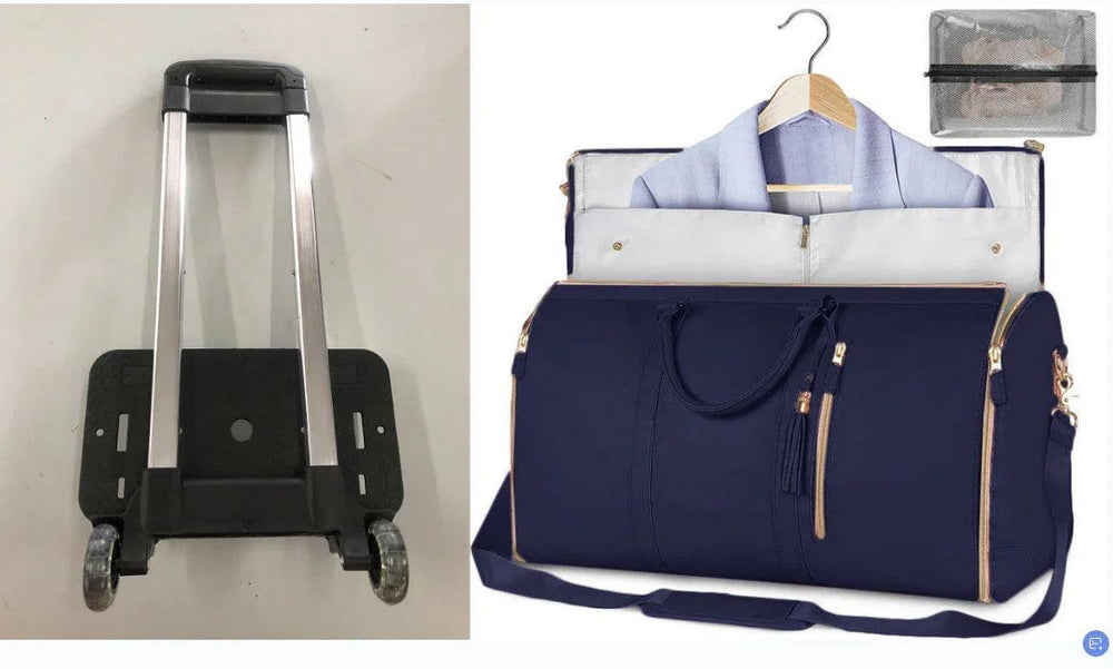 Large Capacity Trolley Travel Bag, Portable Folding Fitness Bag EX-STOCK Canada