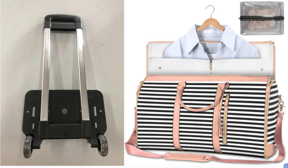 Large Capacity Trolley Travel Bag, Portable Folding Fitness Bag EX-STOCK Canada
