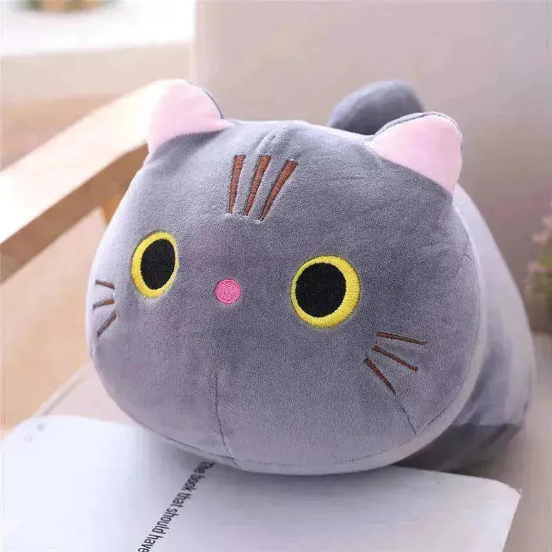 Großes Plüschspielzeug Cartoon Katze Stoffpuppe Langes Tierkissen Kissen - EX-STOCK Canada