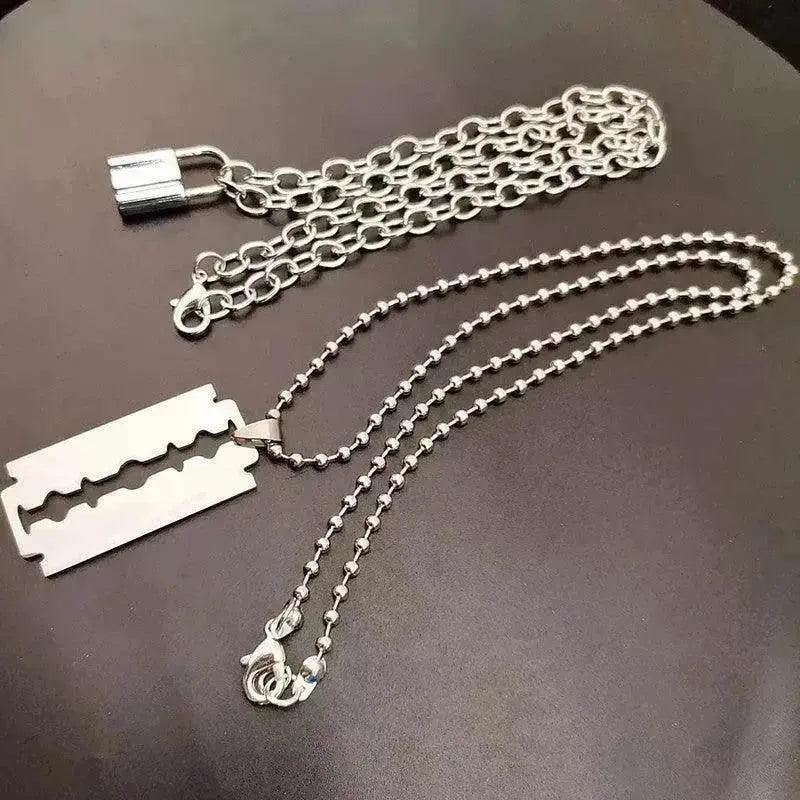 Layered Chains Punk Necklace - EX-STOCK Canada