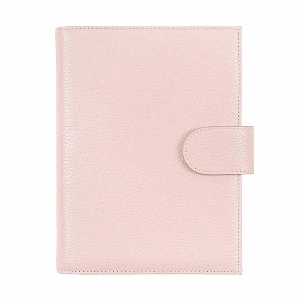Cuaderno de Cuero Patrón de Lichi Capa Superior de Piel de Vaca Diario de Hojas Sueltas A6 - EX-STOCK Canada
