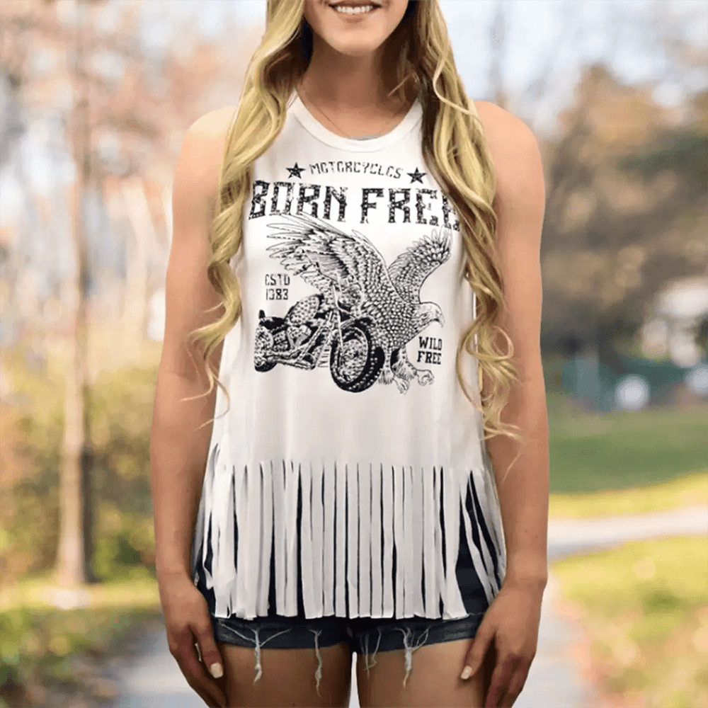 T-shirt Liberty Wear da donna Born Free EagleEX-STOCK Canada