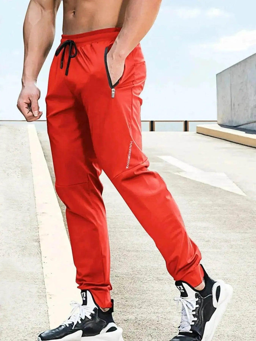 Pantaloni casual da uomo sportivi larghi a gamba stretta per giovani - EX-STOCK Canada