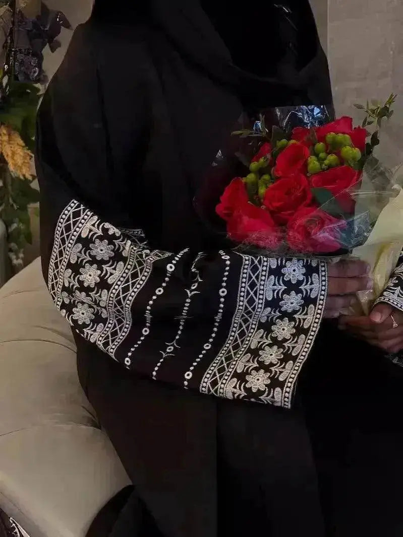 Luxurious Embroidered Cardigan Robe for middle east - EX-STOCK Canada